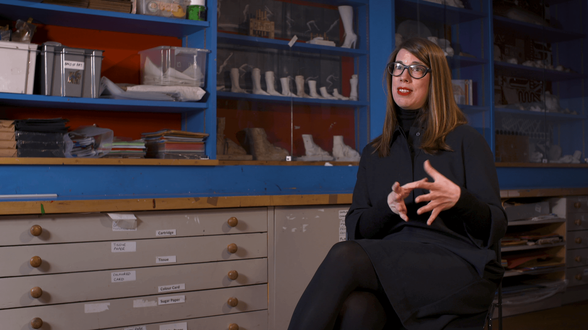 Frame from the video